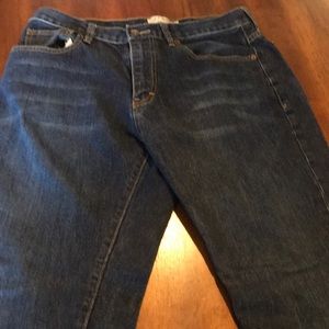 J Crew dark blue jeans